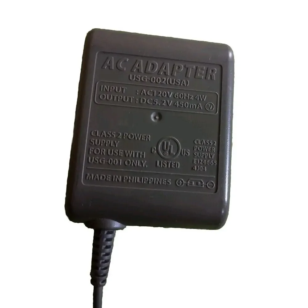 Official Nintendo USG-002 DS Lite Wall Power AC Adapter Charger OEM DS Lite OEM
